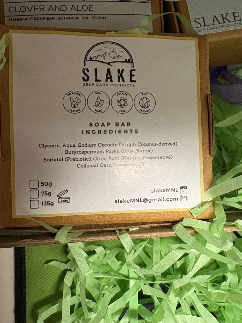 Botanical Soap Collection - Handmade In Philippines (4pk)